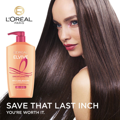 L'Oreal Paris textura cremosa del champú que limpia sin apelmazar