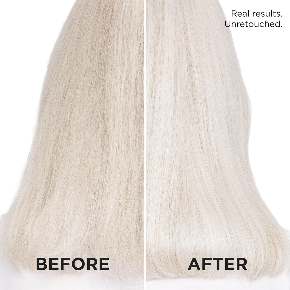 L'Oreal Paris EverPure resultado con cabello plateado más luminoso y sedoso