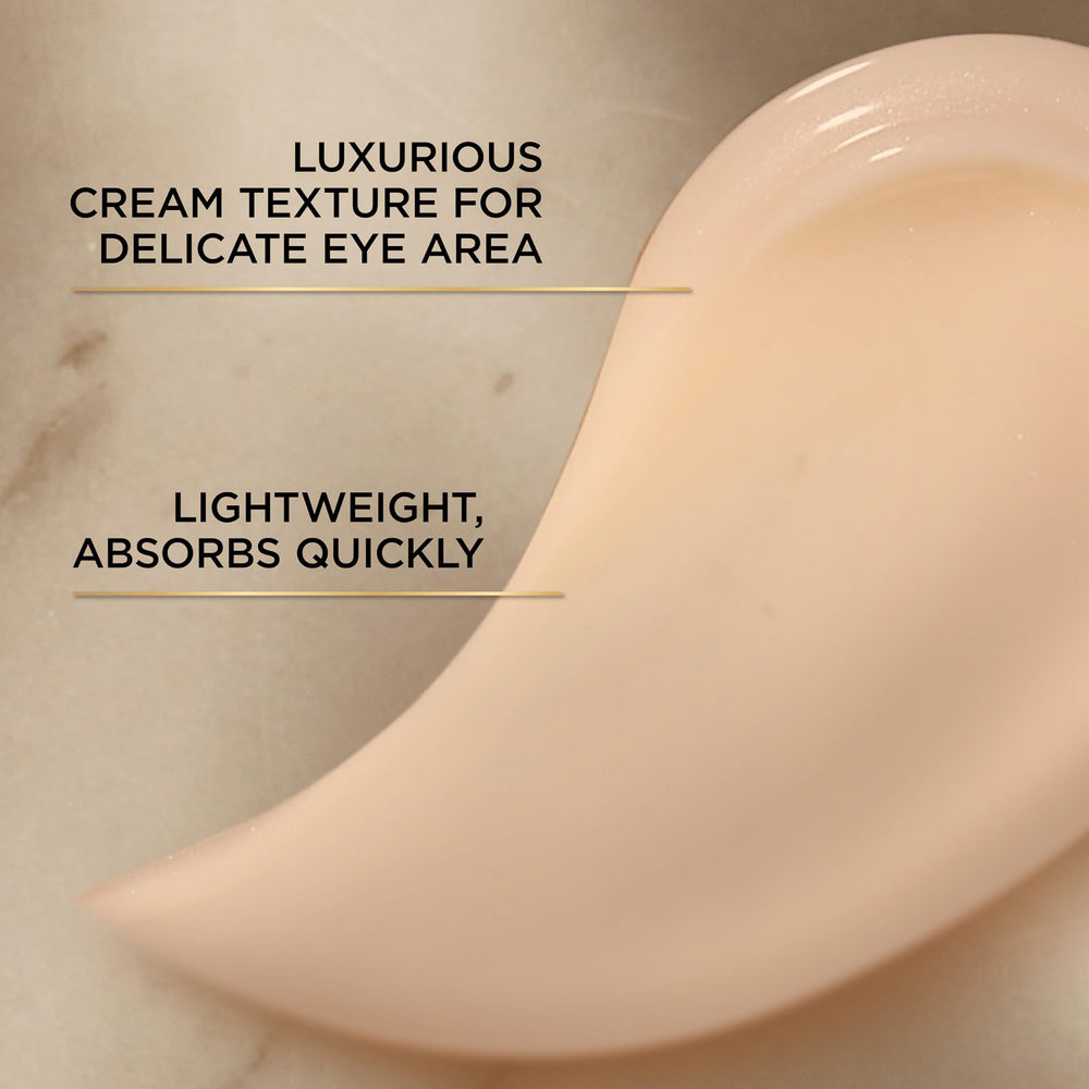 L'Oreal Paris textura Sleep Silk en primer plano mostrando suavidad y absorción rápida