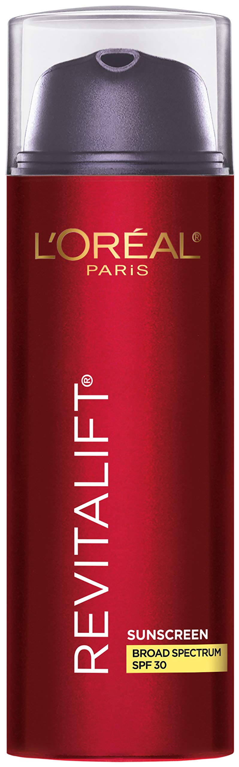 L'Oreal Paris envase frontal mostrando SPF 30 y beneficios
