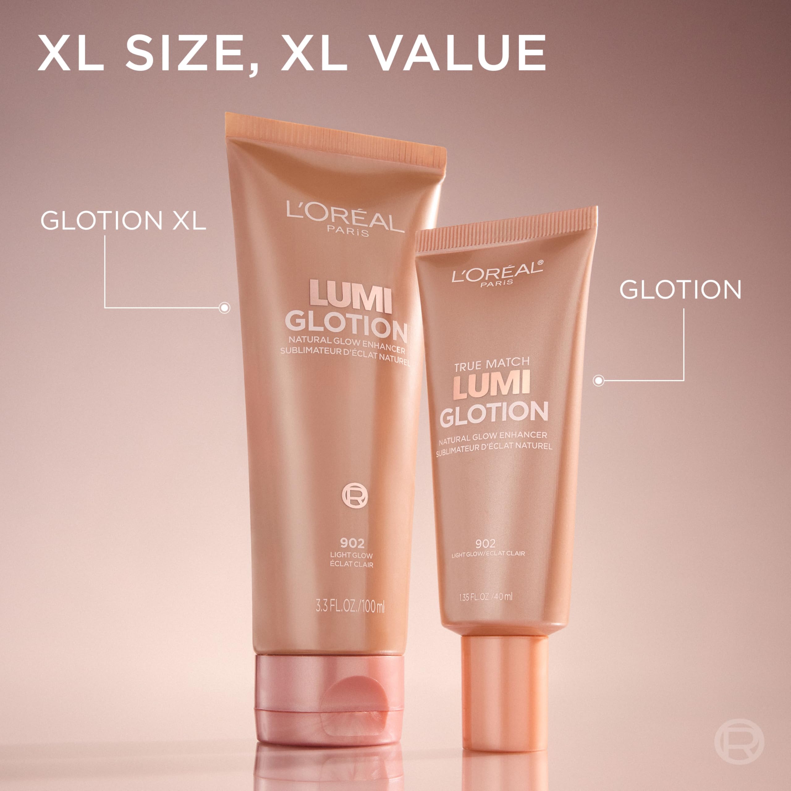 L'Oreal Paris textura viscosa del producto que facilita la difusión