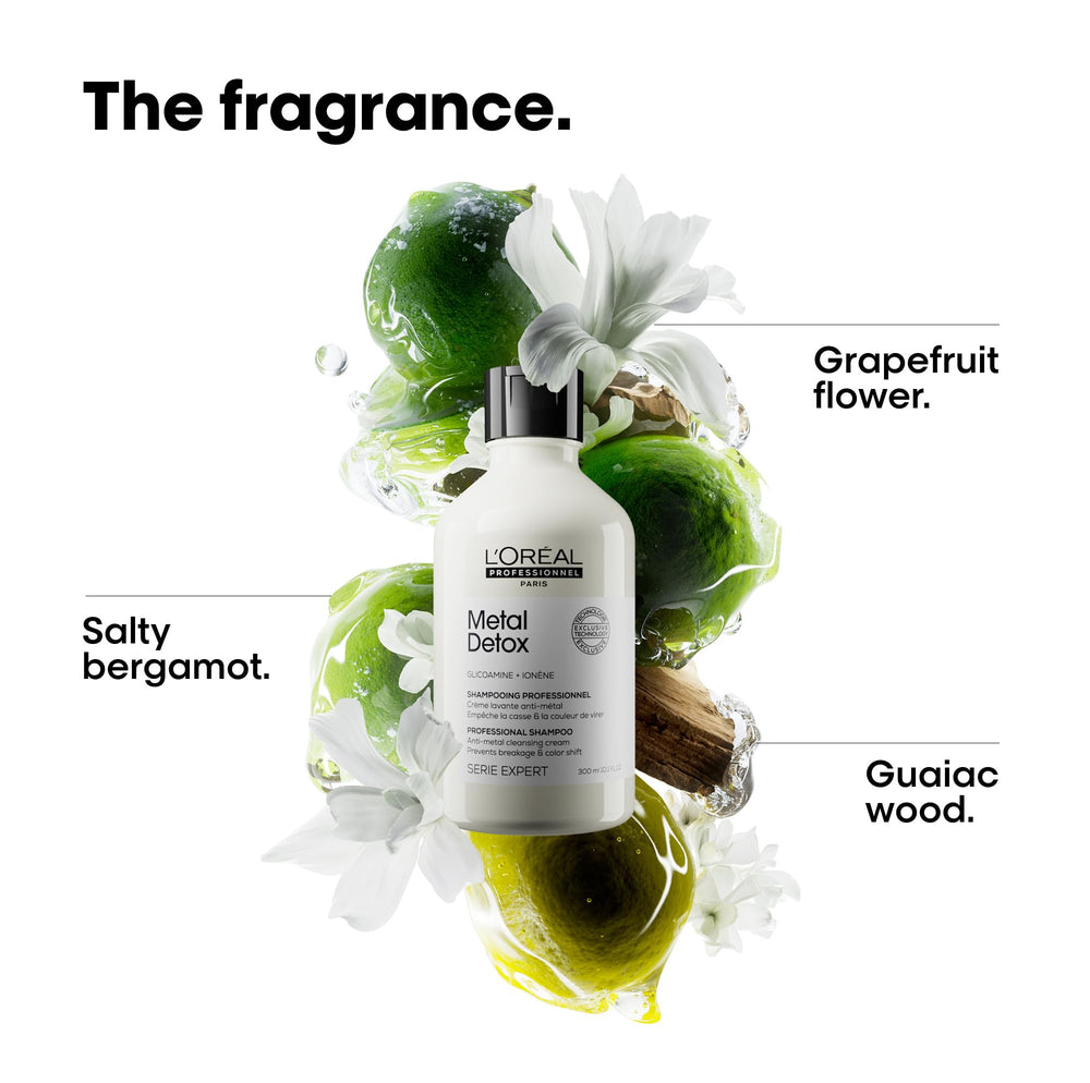 L'Oréal Professionnel comparación de tamaño 300 ml y manos para escala