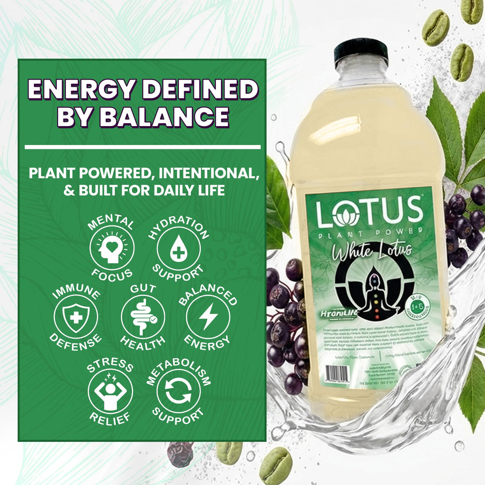 Lotus Plant Power vaso preparado con hielo listos para consumo inmediato