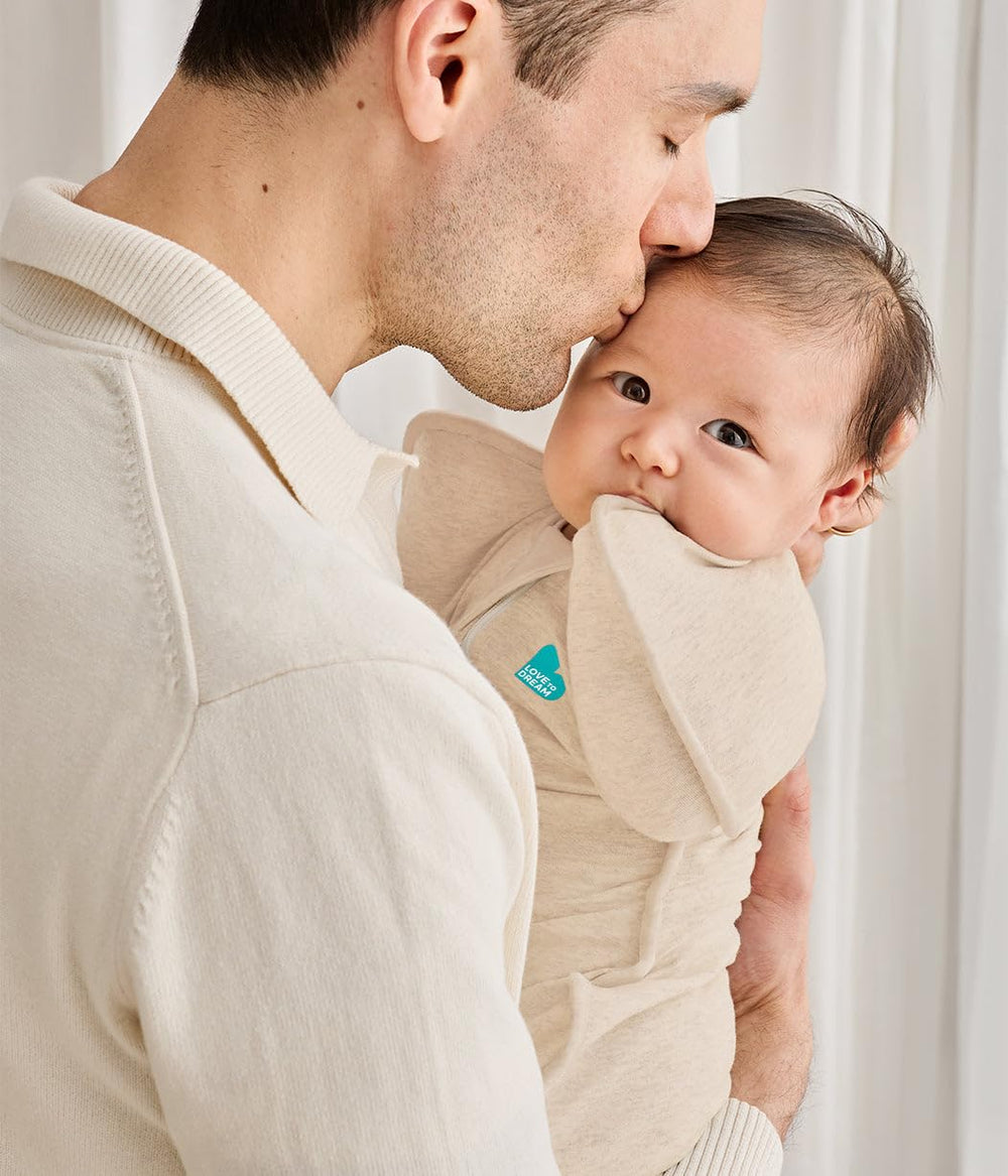 Love to Dream lifestyle shot in nursery demonstrating secure comfortable sleep