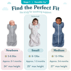 Love to Dream Swaddle Up fabric close-up showing soft cotton texture