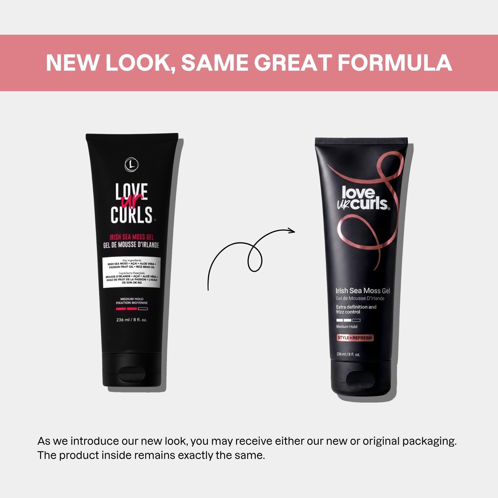 Love Ur Curls modelo con cabello natural mostrando estilo final
