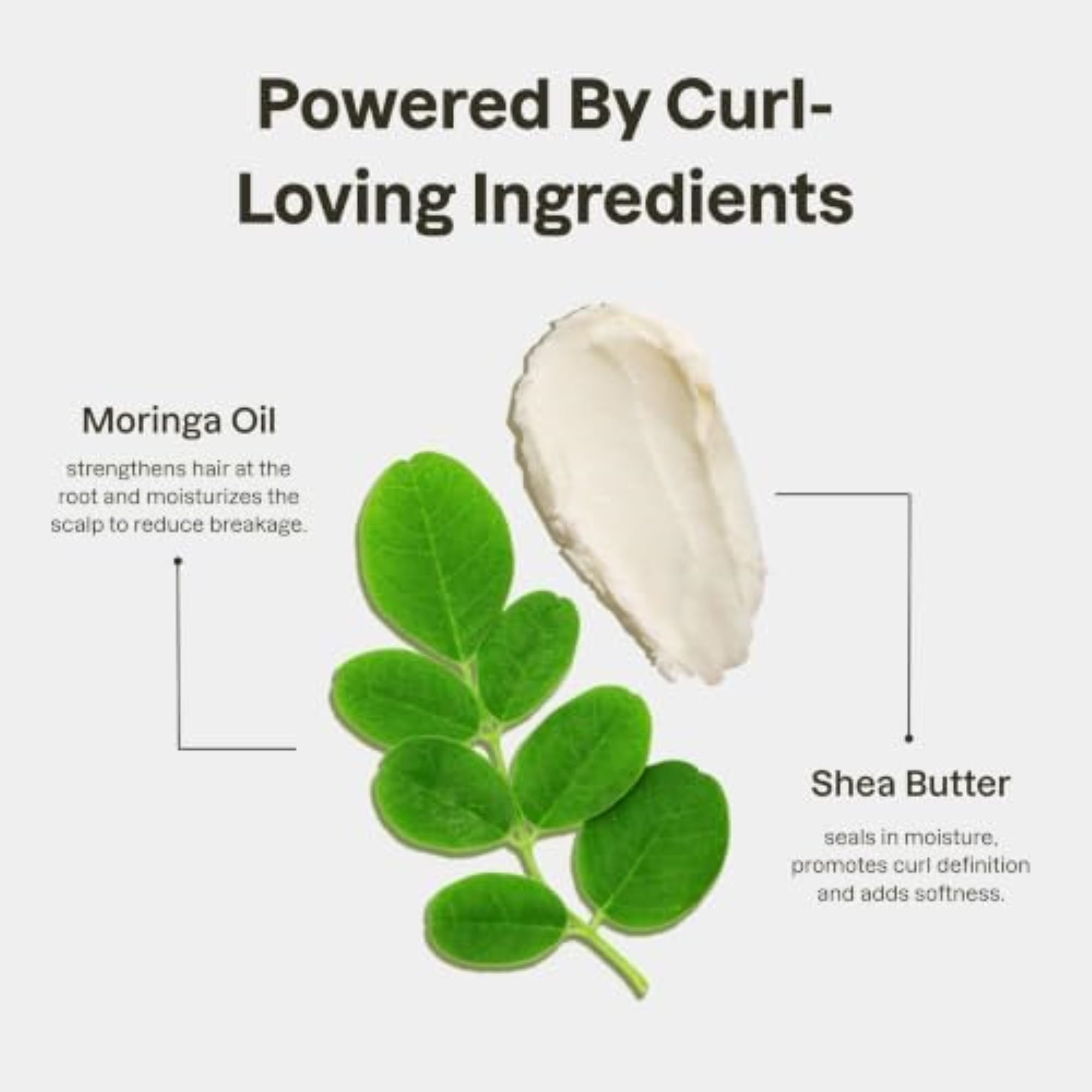 Love Ur Curls ingredientes manteca de karité y moringa para reparar el cabello