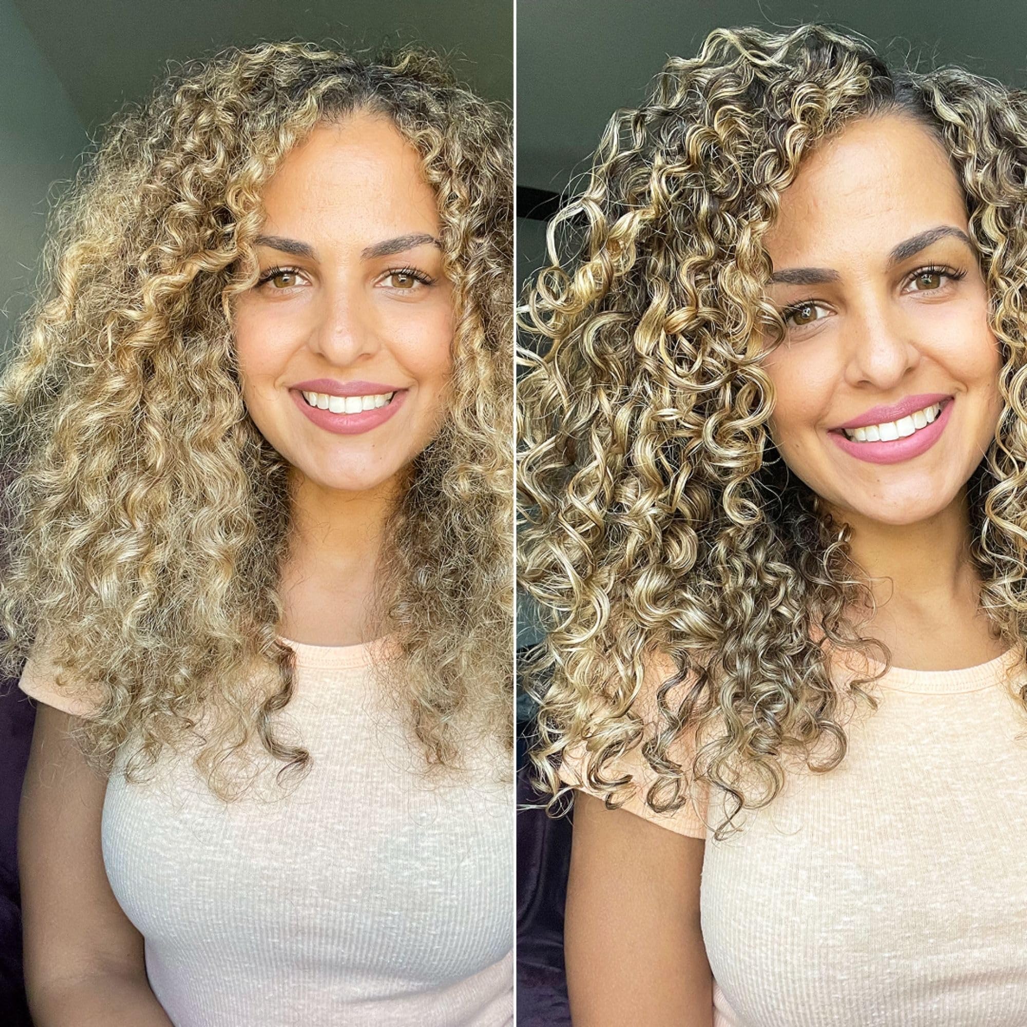 Love Ur Curls shampoo bottle close-up highlighting gentle moisturizing formula