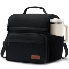 LOVEVOOK vista frontal de la bolsa térmica mostrando cierre y diseño práctico