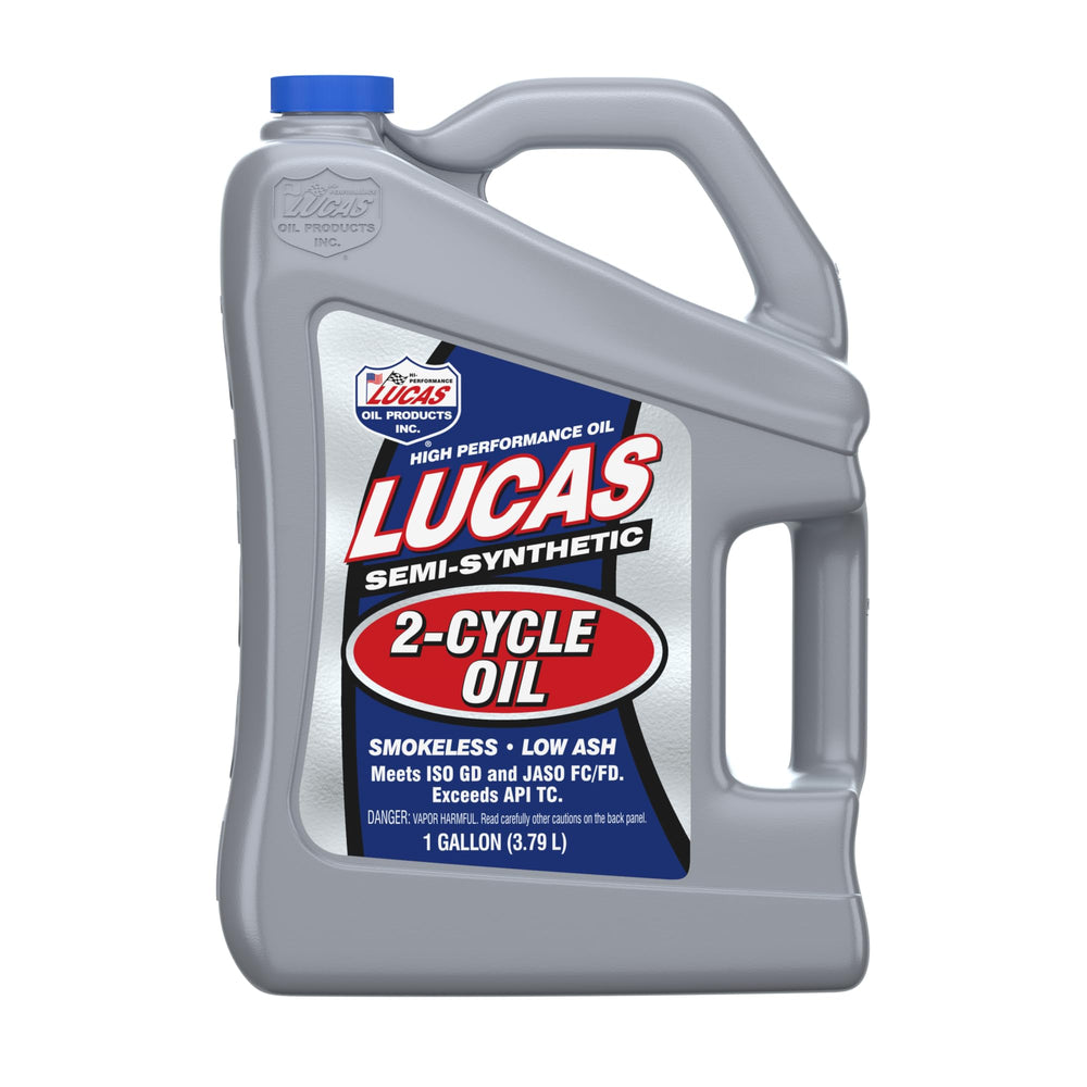Lucas Oil garrafa frontal mostrando el envase y facilidad de vertido, protección del motor