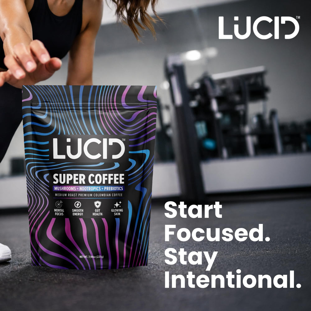 Lucid caja abierta con sobres listos para llevar demostrando conveniencia