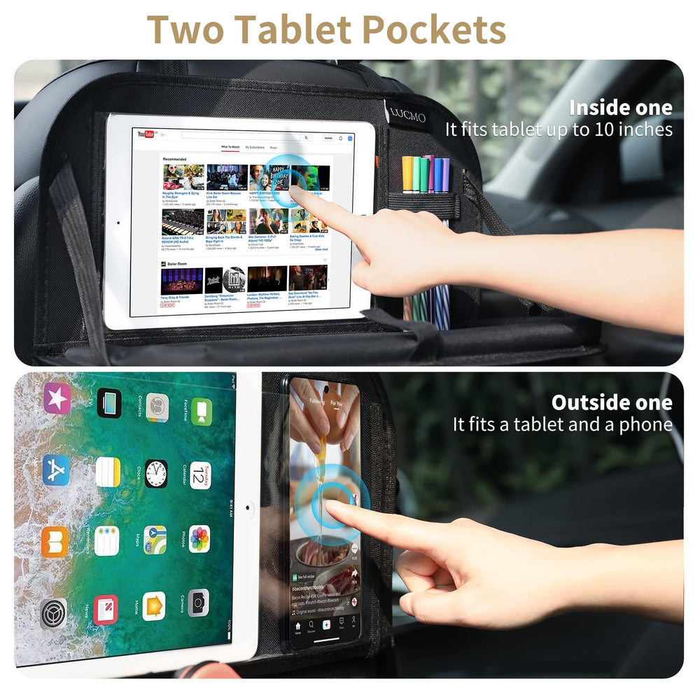 LUCMO waterproof polyester texture resisting spills to protect seatbacks