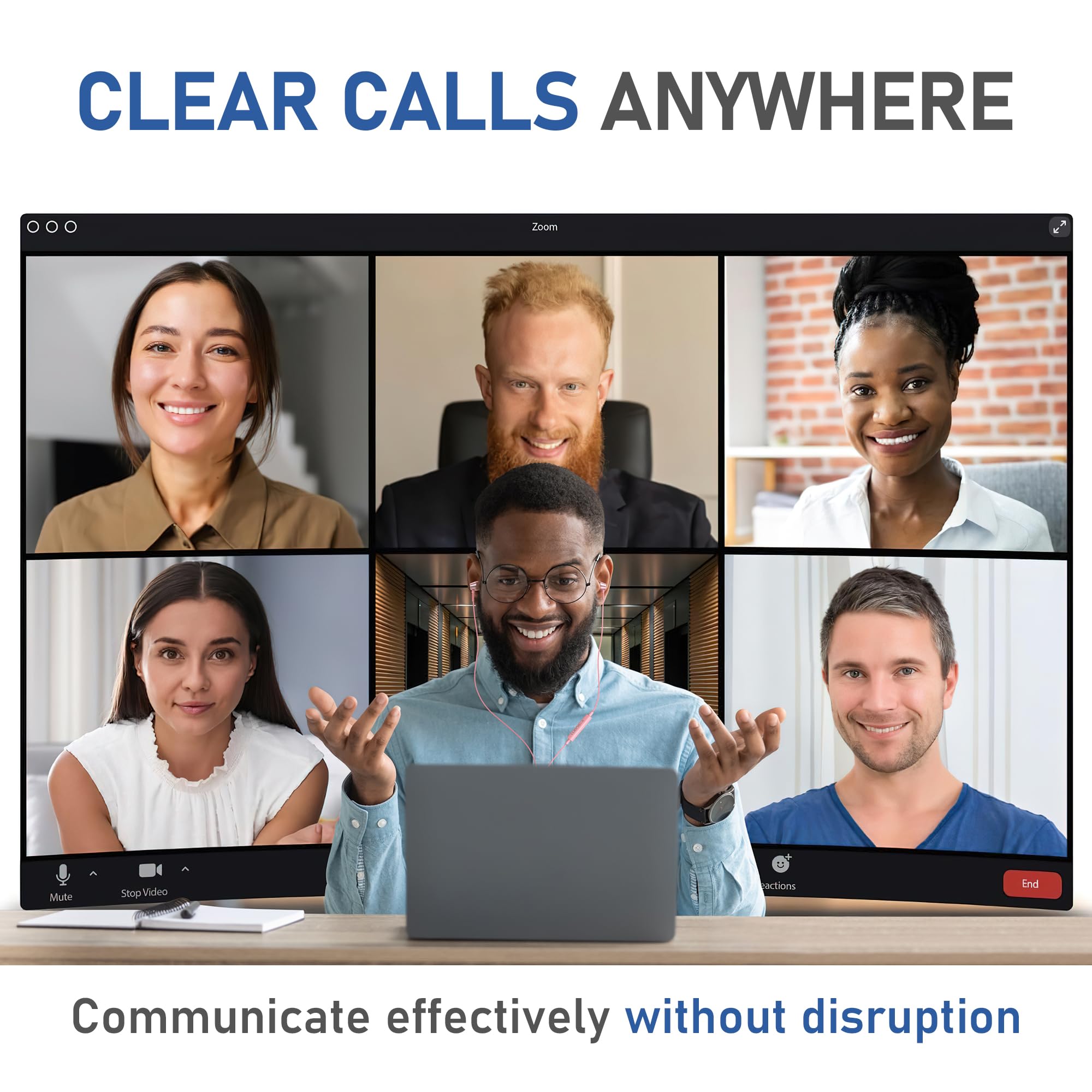 LUDOS OMNITONE cable y conector 3.5 mm, conexión estable sin latencia