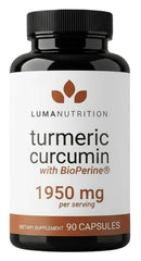 Luma Nutrition frasco frontal mostrando etiqueta clara y diseño profesional