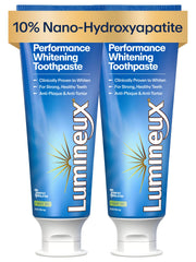 Lumineux frente del tubo en pack de 2 mostrando etiqueta y tamaño, ideal para repuesto