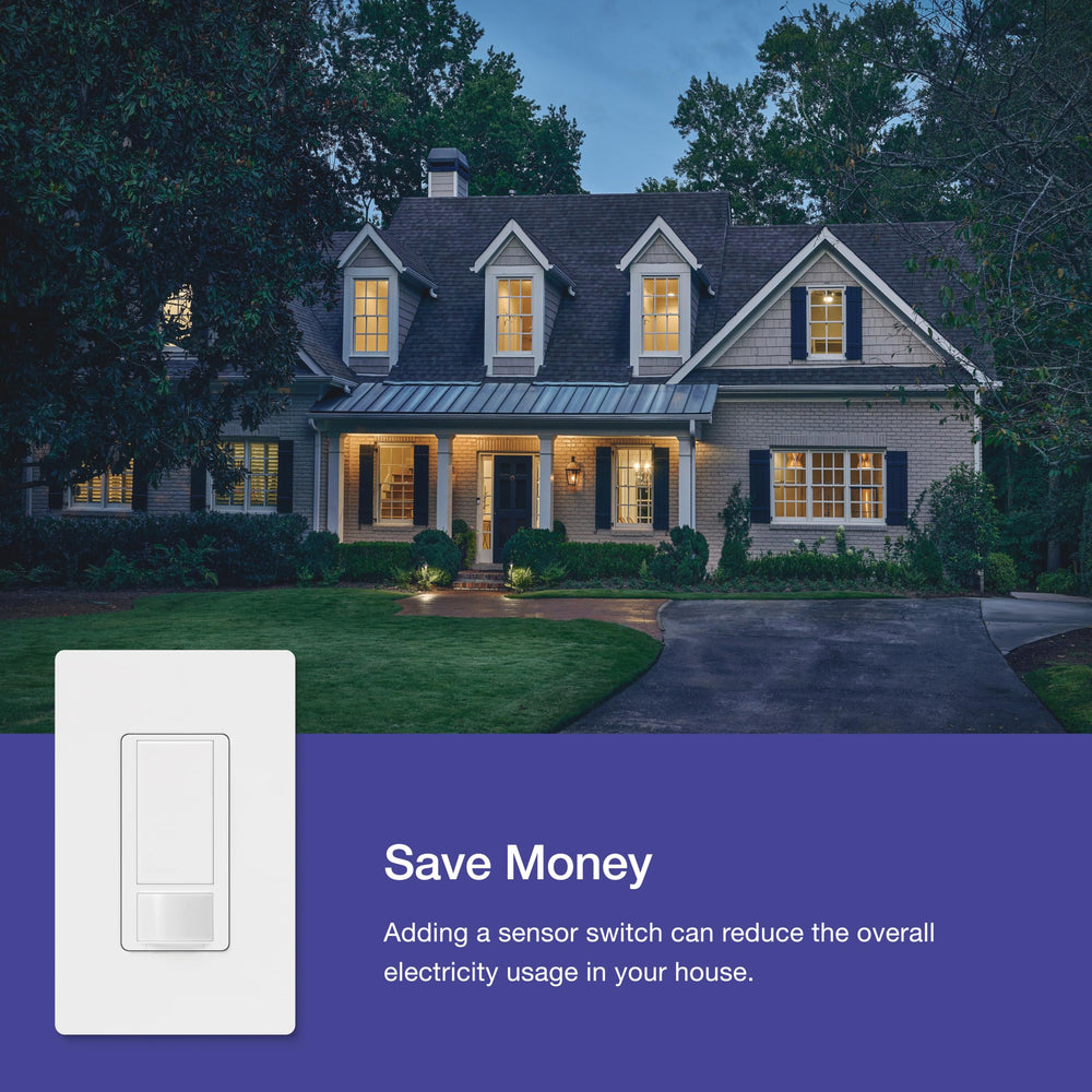 Lutron Maestro en lavandería demostrando ahorro energético y confort diario