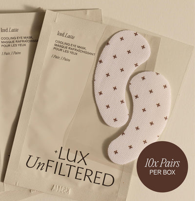 Lux Unfiltered ingredients label showing key actives and clean formula