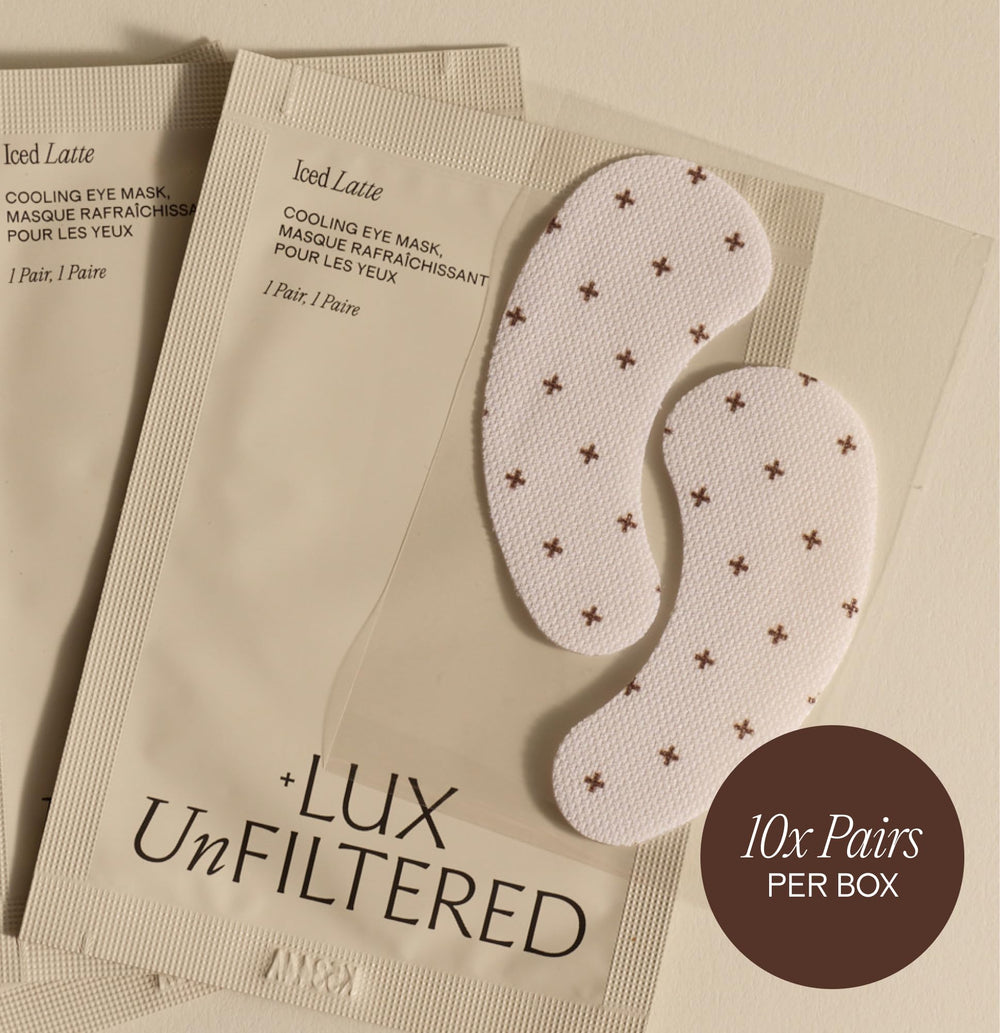 Lux Unfiltered ingredients label showing key actives and clean formula