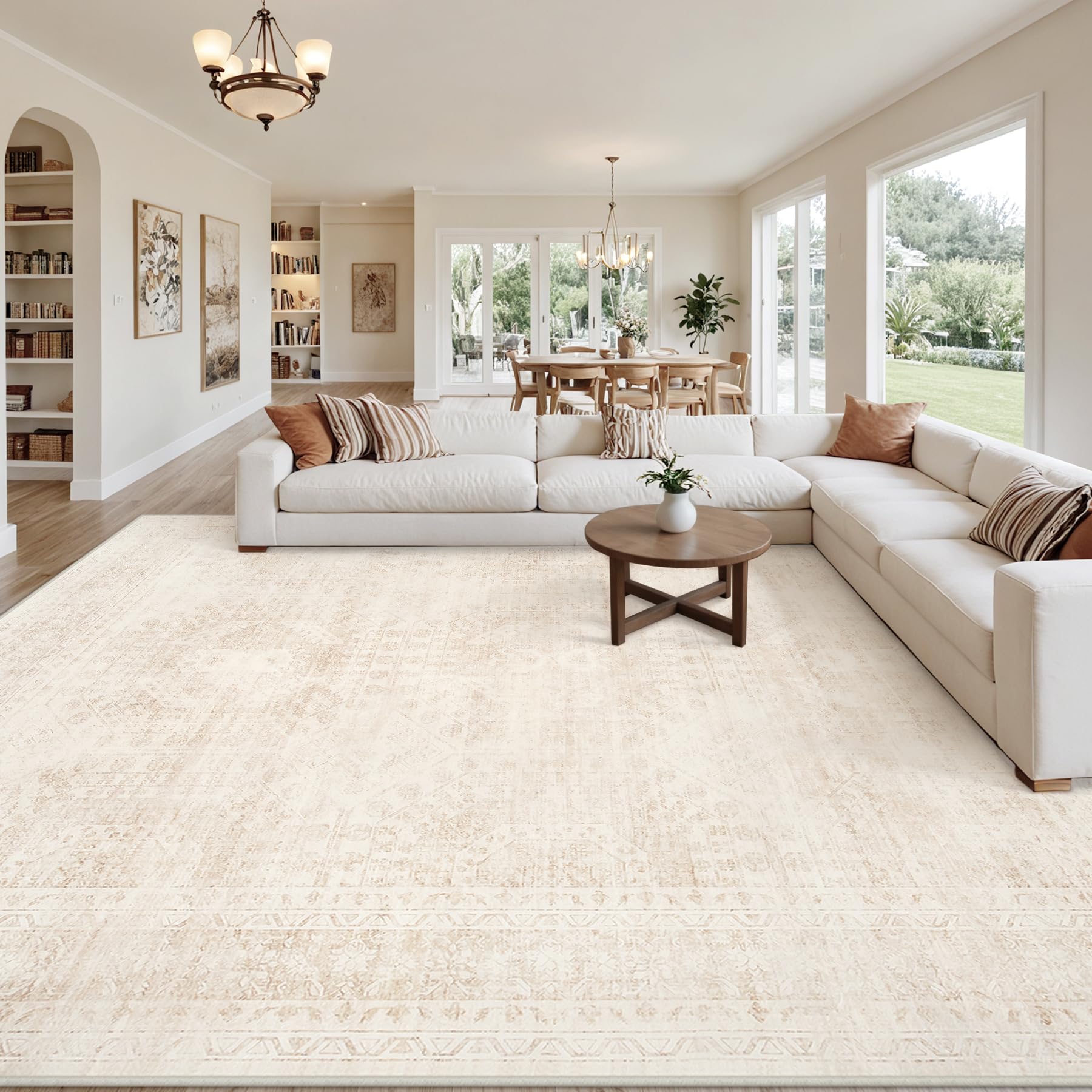 Luxturiy with pet resting to show pet-friendly softness and stain resilience