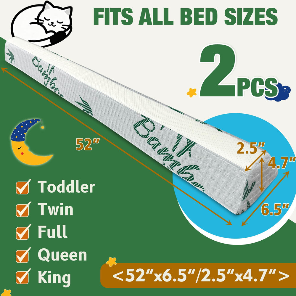 LVYSHOW protector en uso en cama infantil para evitar caídas