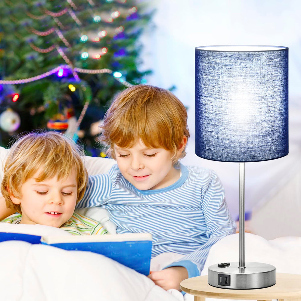 Lynnoland lamp beside book and phone to show size and practical scale