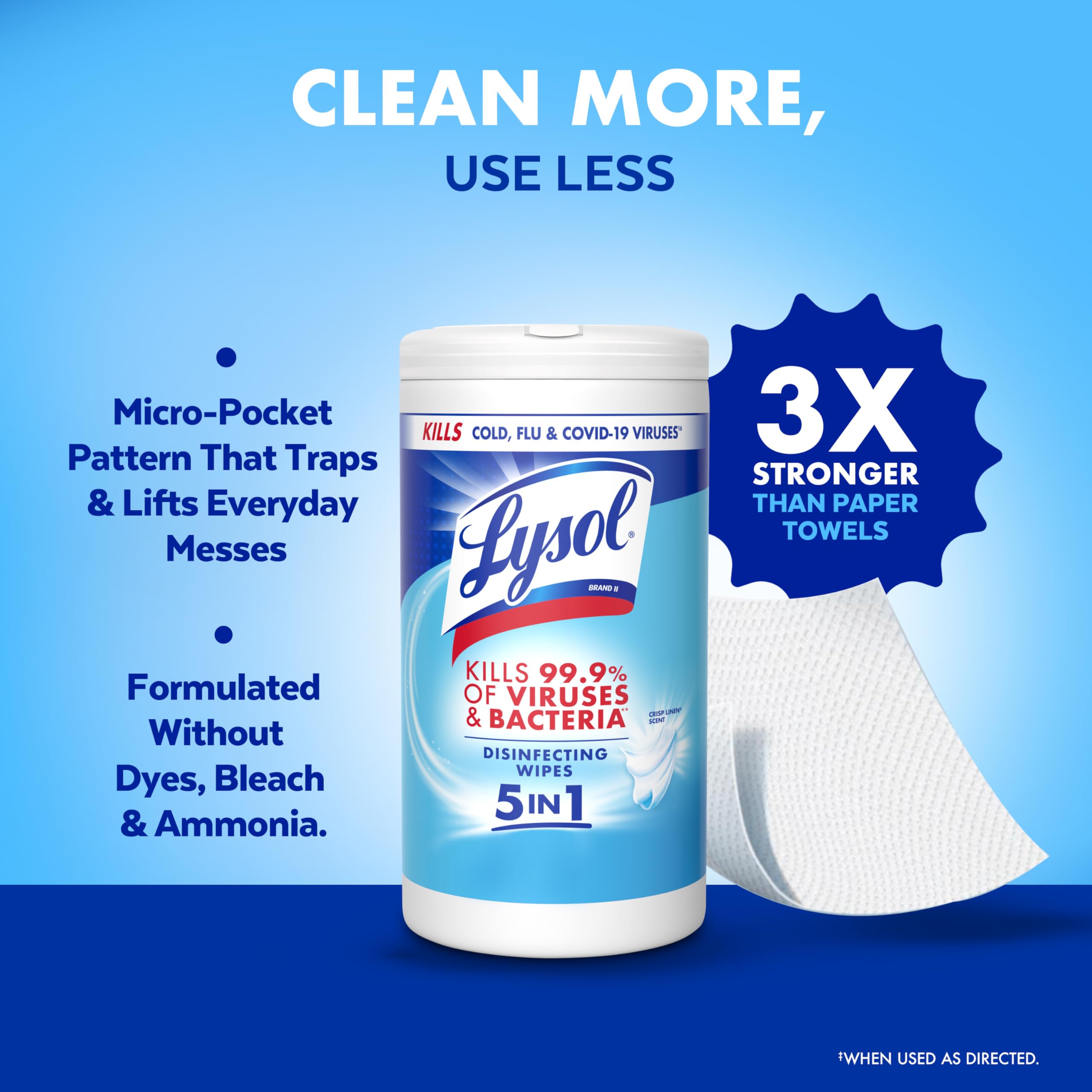 Lysol envase en baño junto a lavabo, higiene rápida para superficies del baño
