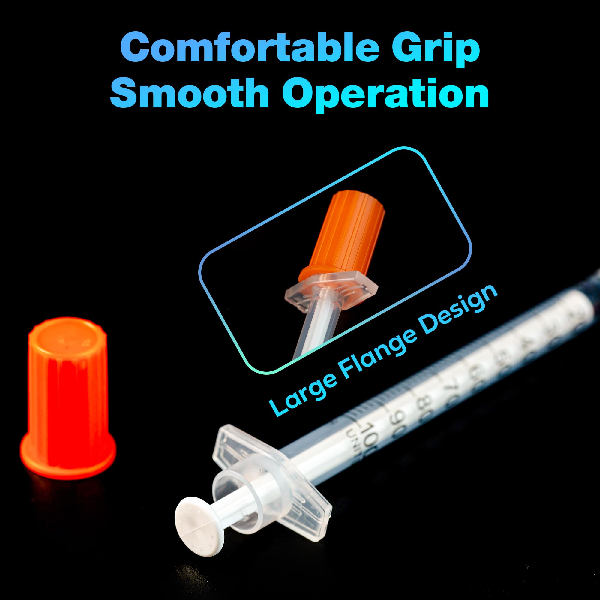 LZHNB jeringa en mano demostrando uso fácil y control ergonómico