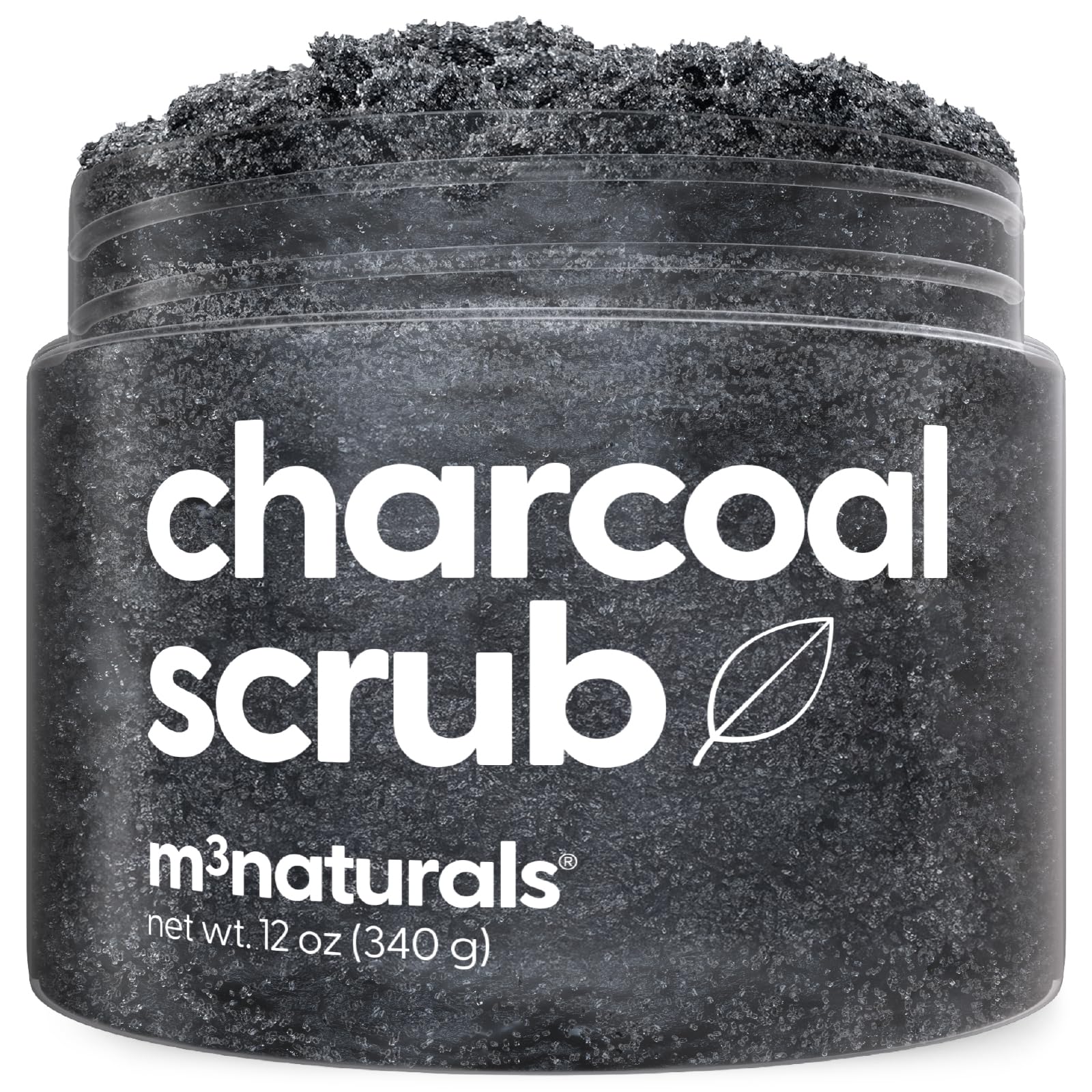 M3 Naturals jar front view showing label and size benefits