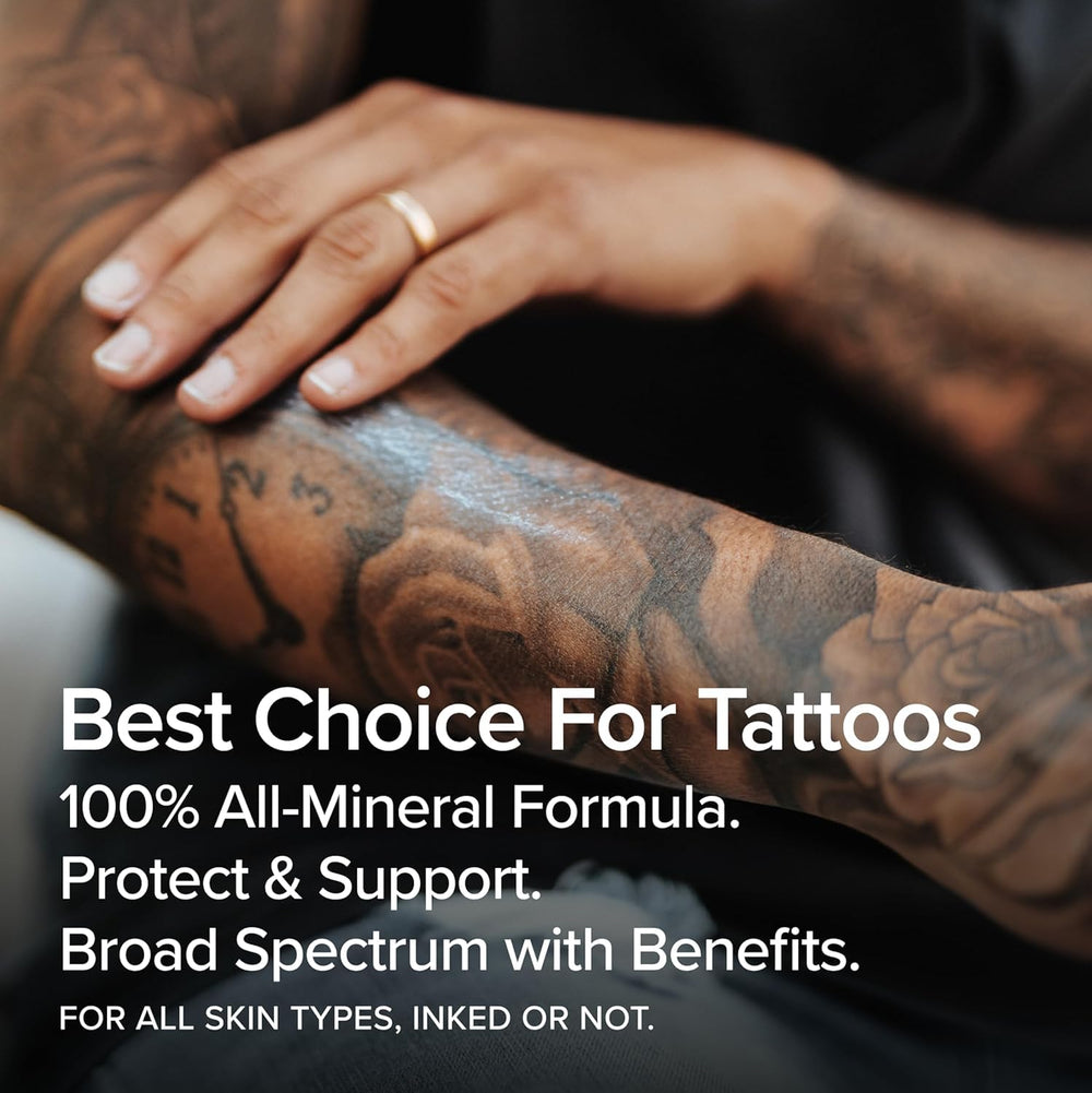 Mad Rabbit protector solar SPF 30 en tubo, defensa mineral para tatuajes