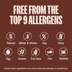MadeGood ingredient label showing gluten-free and vegetable extracts