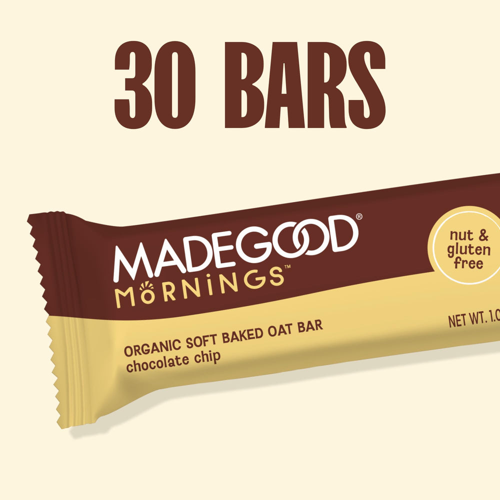 MadeGood etiqueta con certificaciones orgánica y sin gluten, confianza