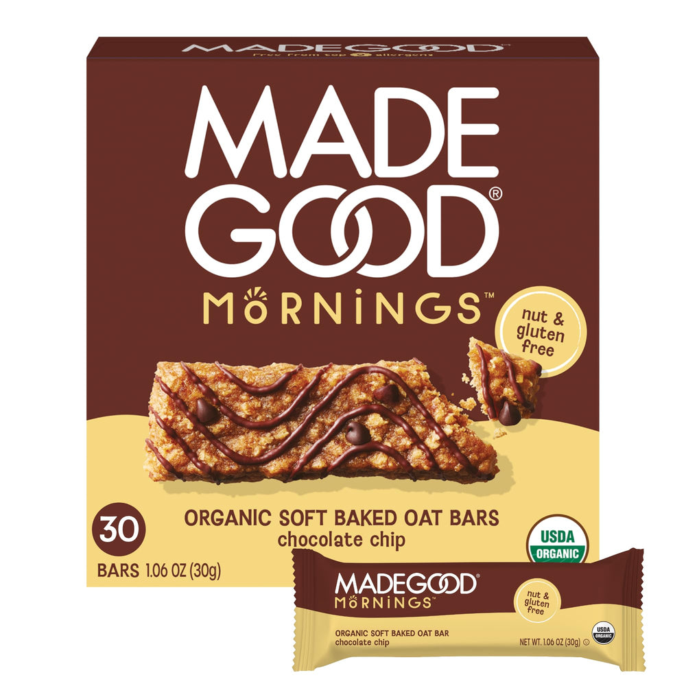 MadeGood paquete frontal 30 unidades, conveniencia para despensas