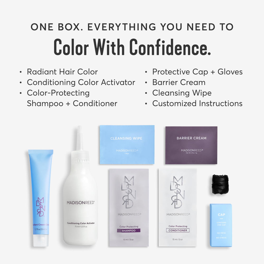 Close-up of Madison Reed cream texture showing smooth blend and consistency