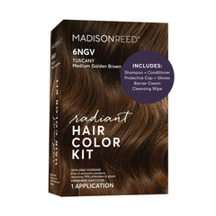 Madison Reed front packaging showing shade 6NGV and kit benefits