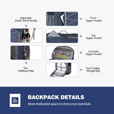 Maelstrom padded back panel and adjustable straps offering ergonomic comfort