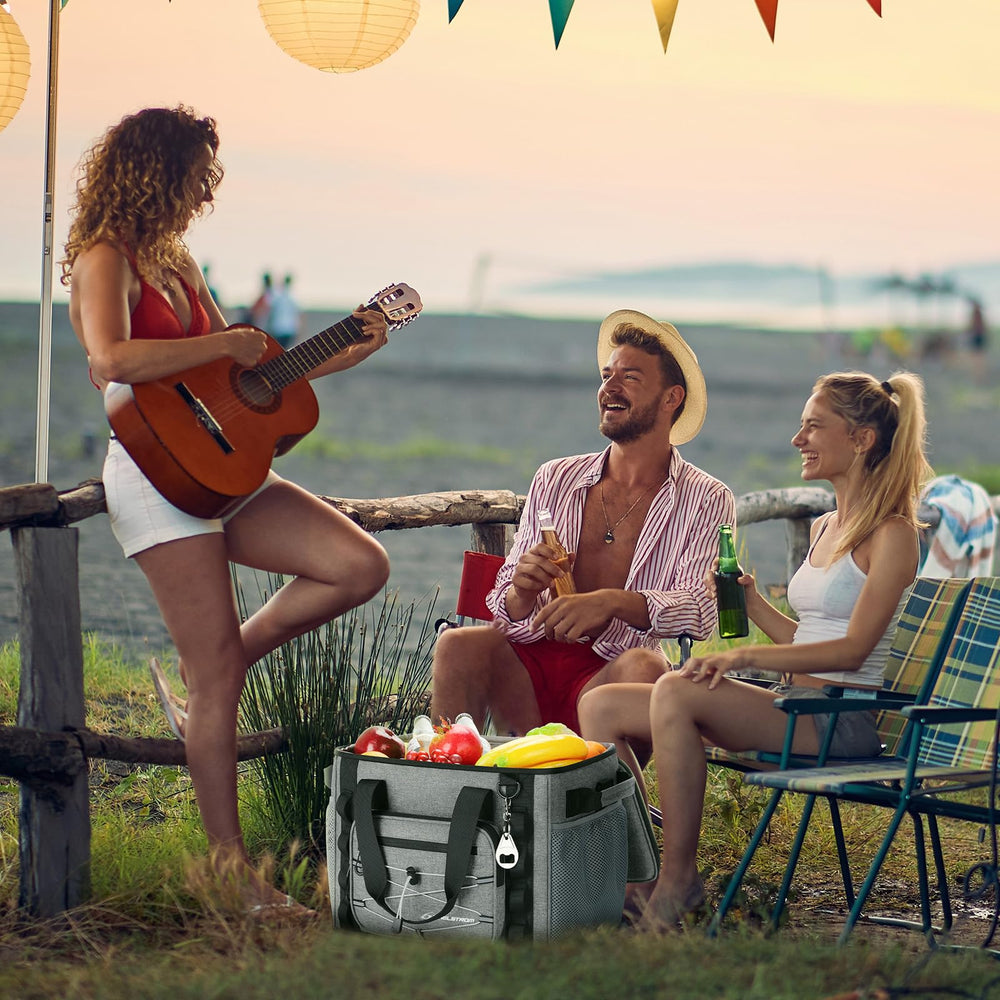 Maelstrom cooler on beach picnic keeping drinks cold during outdoor activities