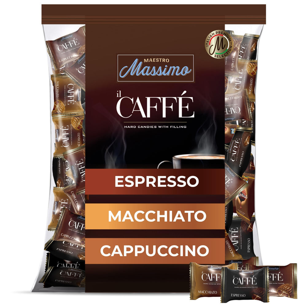 Maestro Massimo frente de bolsa a granel mostrando diseño y marca