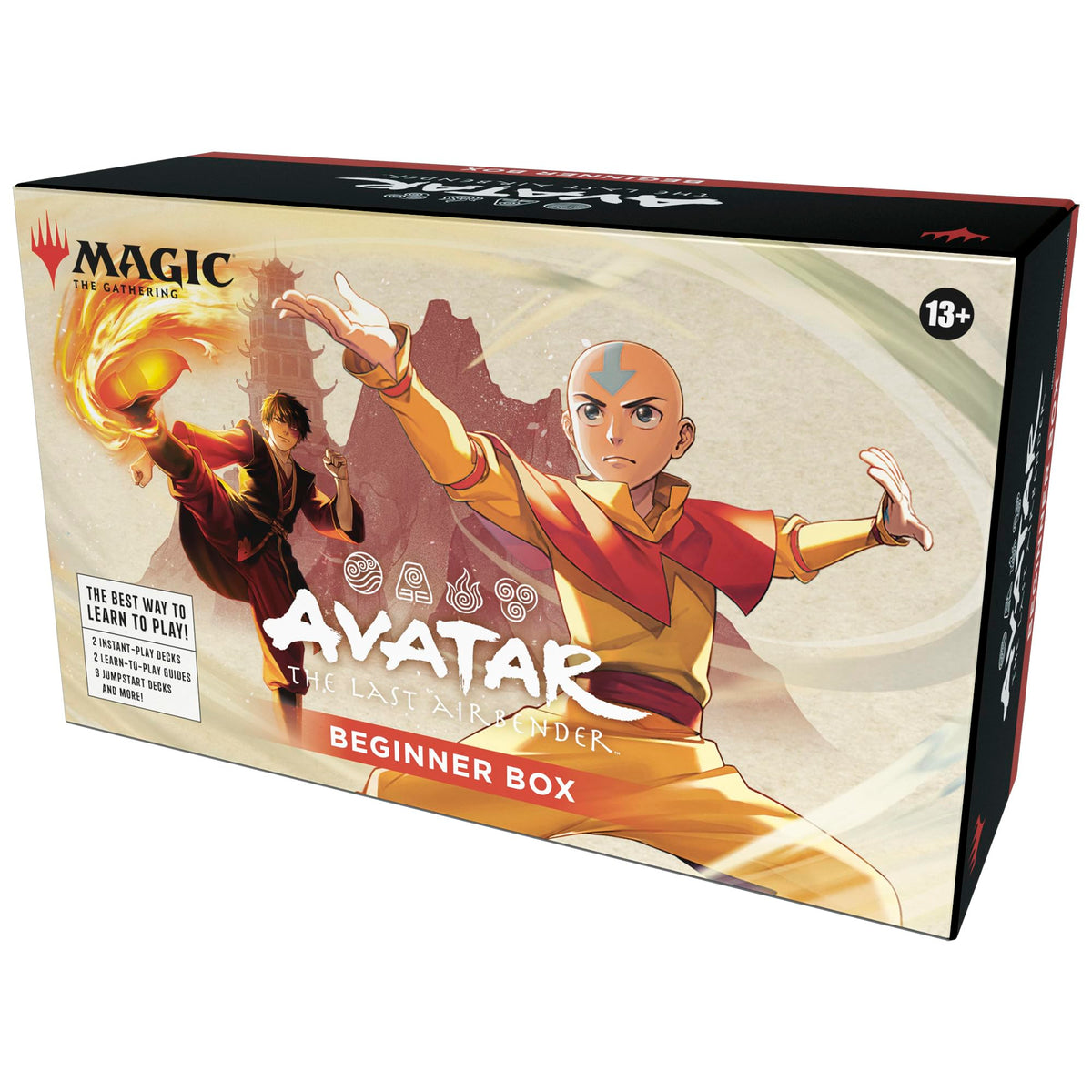 Magic: The Gathering caja frontal mostrada con arte temático Avatar y atractivo visual