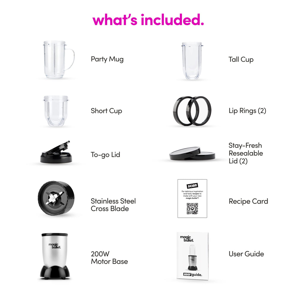 Magic Bullet vaso con tapa para llevar, conveniente para transportar bebidas fuera de casa