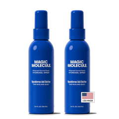 Magic Molecule envases frontales paquete doble, conveniencia y duración