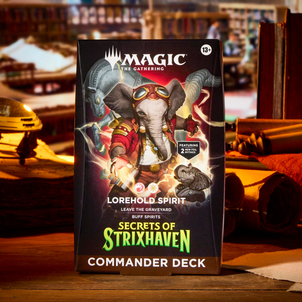 Magic: The Gathering dos comandantes foil borderless destacando estética premium