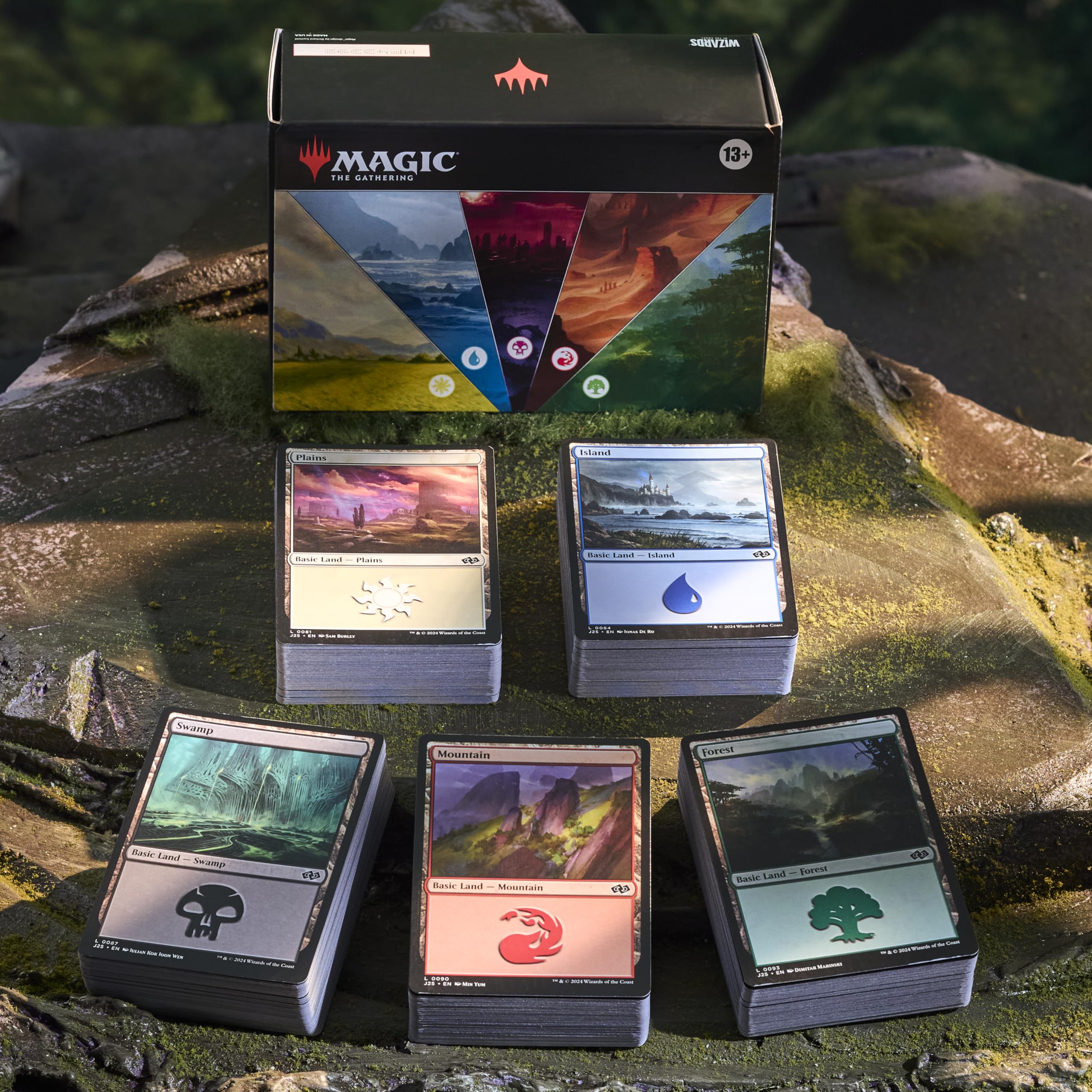 Magic: The Gathering primer plano de Plains, arte detallado atractivo