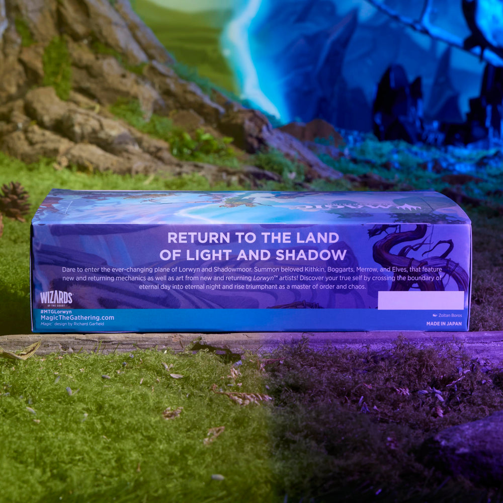 Magic: The Gathering booster back and checklist detail for Lorwyn Eclipsed tracking benefits