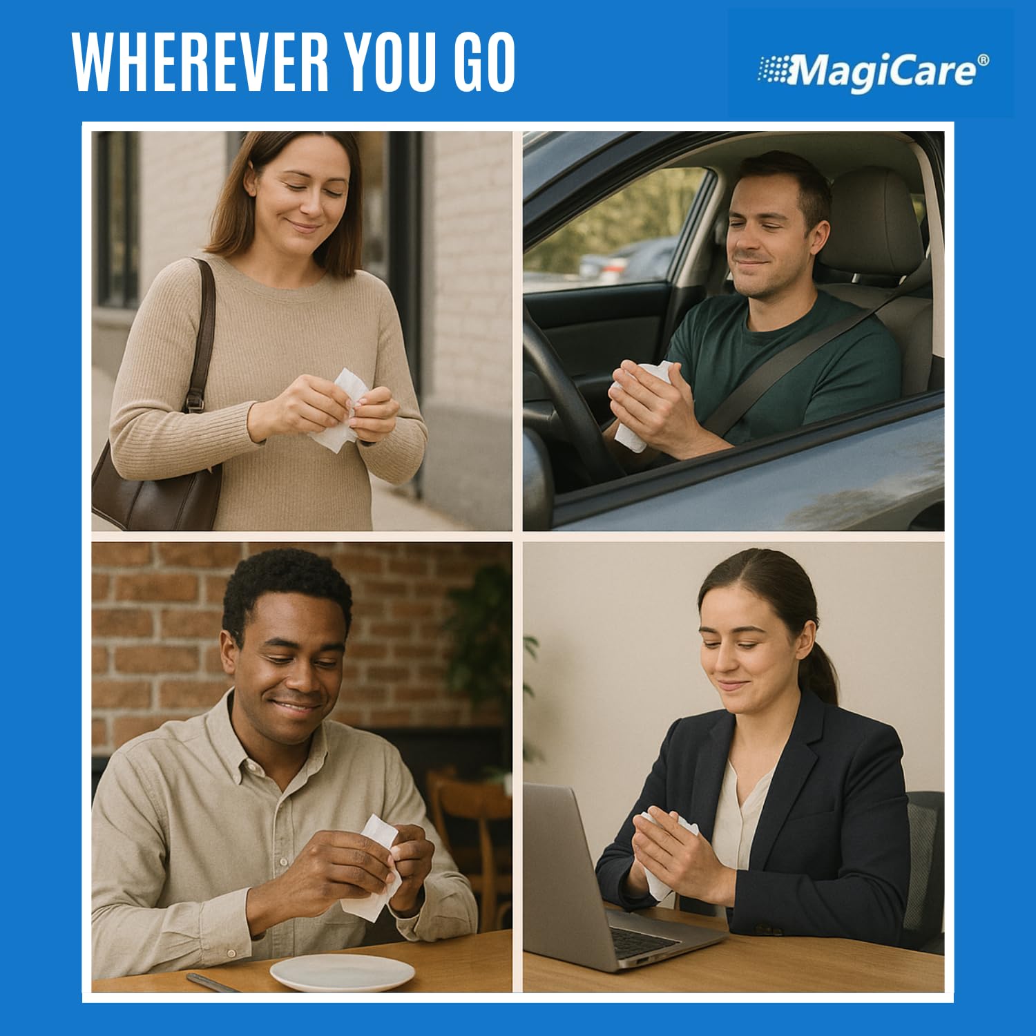 MAGICARE etiqueta con ingredientes simples y sin fragancia