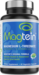Magtein front label view showing brand and focus for cognitive support