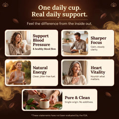 MAÏA SUPERFOODS cacao beans with powder highlighting natural ingredient quality