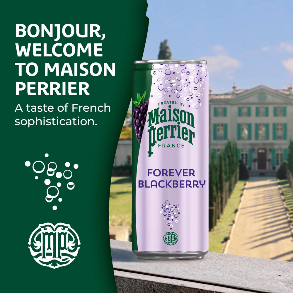 Maison Perrier detalle de etiqueta y cierre que indica origen francés