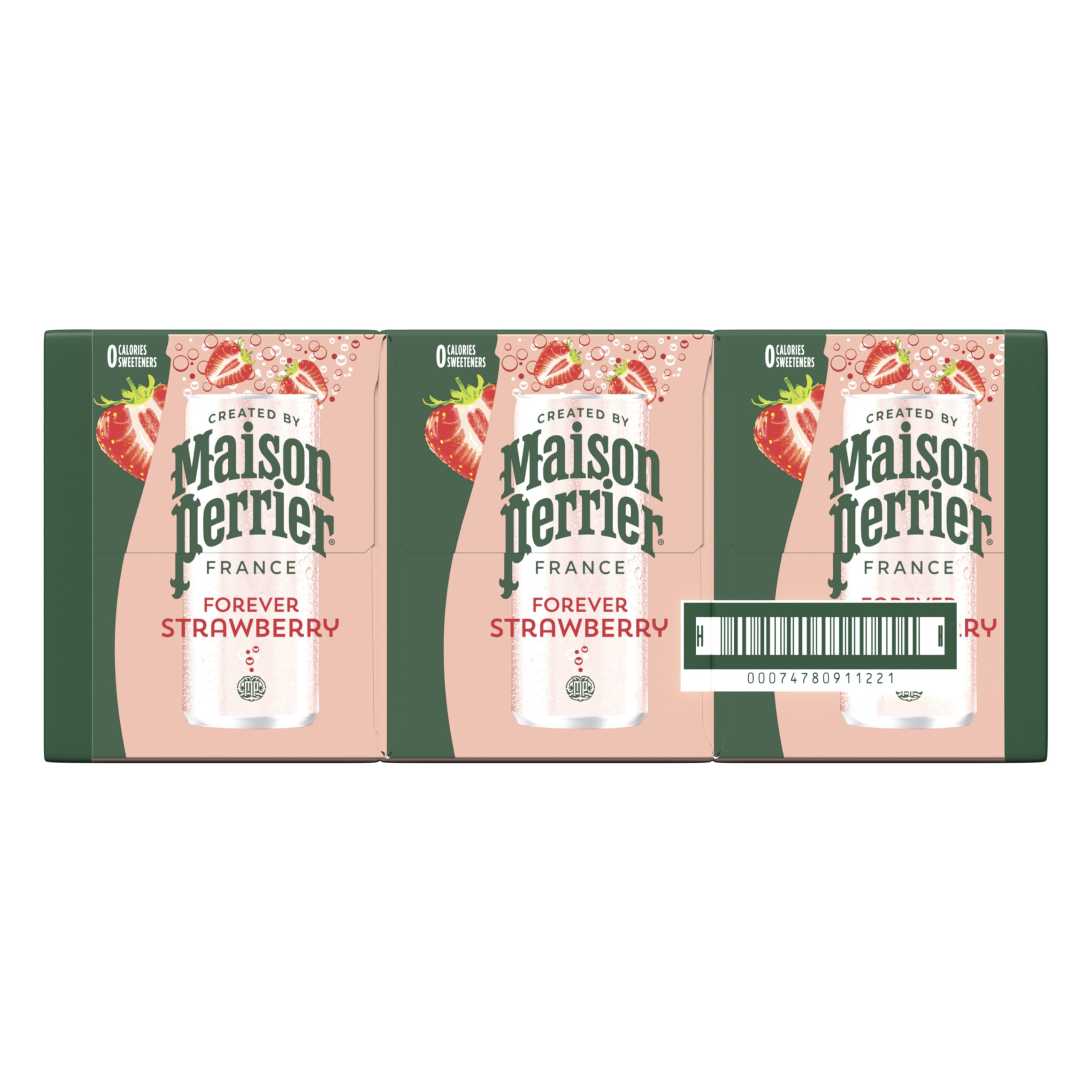 Maison Perrier fresa natural e ingredientes que sugieren sabor real