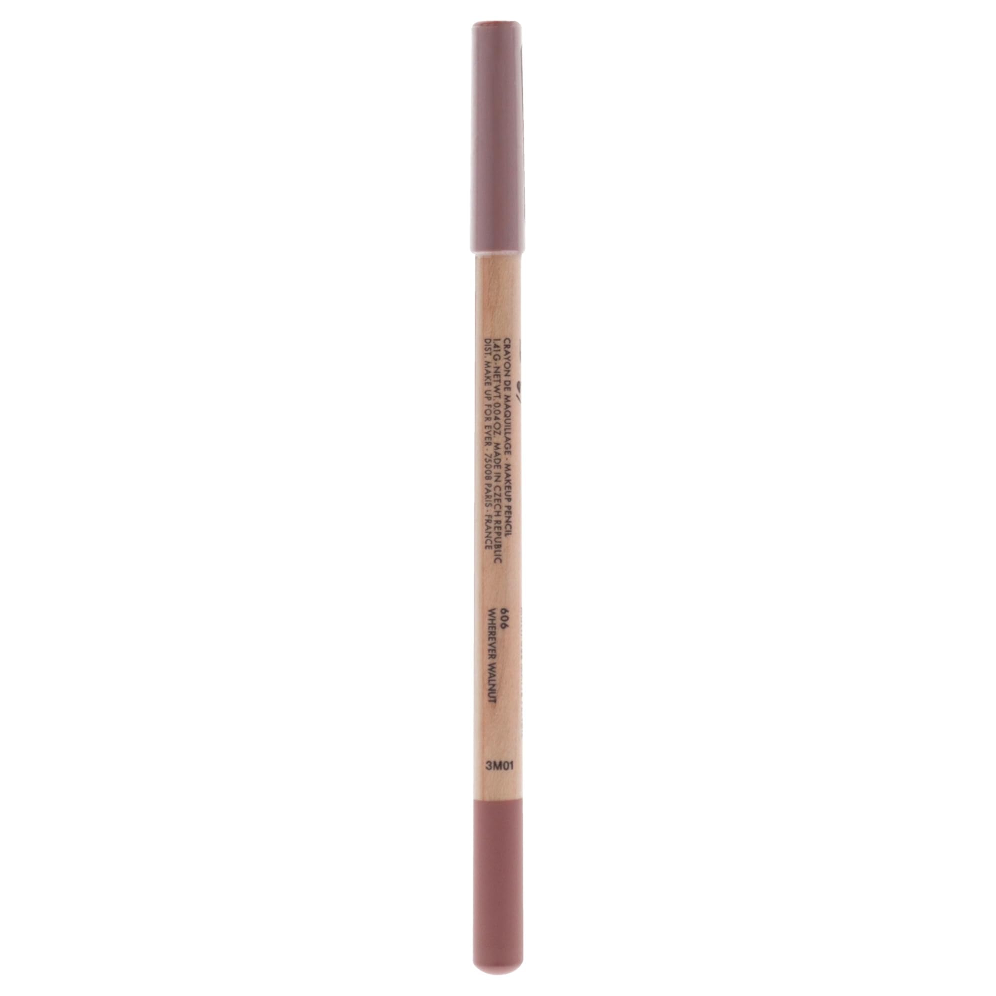 Make Up For Ever swatch on skin showing walnut shade and blendable finish
