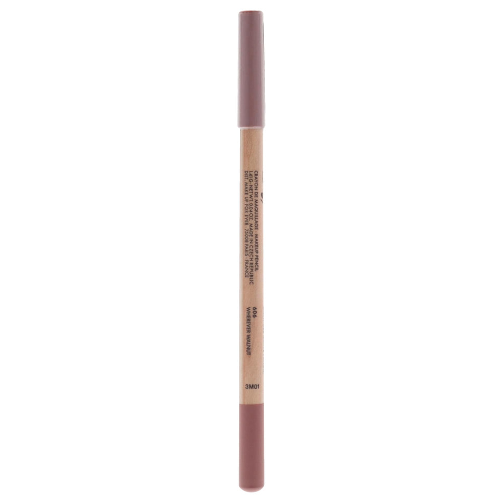 Make Up For Ever swatch on skin showing walnut shade and blendable finish